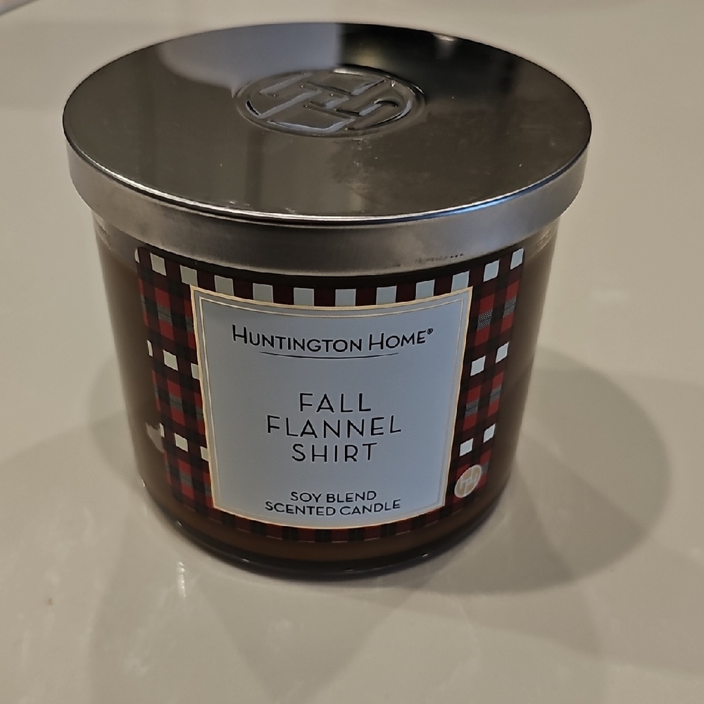 Huntington Home Plaid Soy Blend Candle